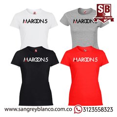 Camiseta Maroon 5 Logo