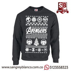 Saco Avengers Navidad - Sangre y Blanco
