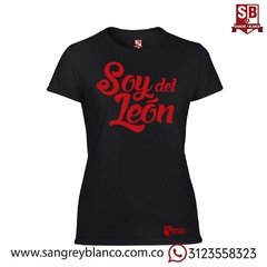 Camiseta/Esqueleto Mujer Soy del León en internet