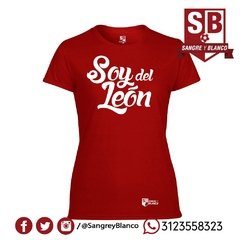Camiseta/Esqueleto Mujer Soy del León - tienda online