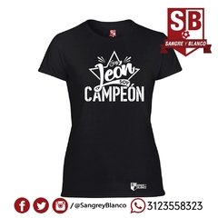 Camiseta/Esqueleto Mujer Soy León ,soy Campeón en internet