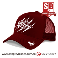 Gorra Soy Leona - Sangre y Blanco