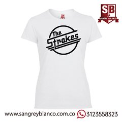 Camiseta The Strokes 2 - Sangre y Blanco