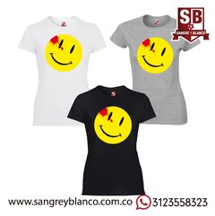Camiseta Cara Feliz Watchmen - comprar online