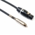 Cabo RCA/XLR (Fêmea) - Cabo X30 (2x0,30mm2) e conectores Santo Angelo RCA Ninja / XLR FNN