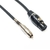 Cabo RCA/XLR (Fêmea) - Cabo X30 (2x0,30mm2) e conectores Santo Angelo RCA Ninja / XLR FNN