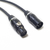 Cabo Microfone Balanceado XLR(Fêmea)/ XLR(macho) - cabo M30 (2x0,30mm2) e conectores Santo Angelo PRO