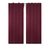 Pack Cortina Blackout Vinilico + Voile 2,10 (4 Paños) - Bordo