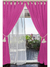 Cortina Doble Tropical Voile 2 Paños - Fucsia