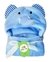 Frazada Infantil Flannel C/ Capucha - Elefante Celeste