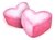 Malvaviscos Corazón Frutal *blanco Y Rosa* 450 Grms en internet