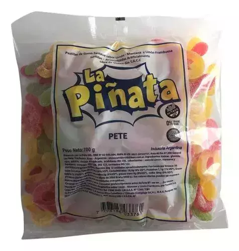 Gomita Piñata Pete x 700 gramos