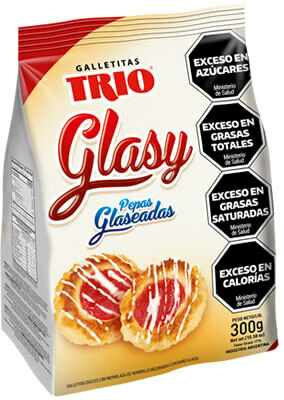 Pepas Glaseadas "Glasy" Trio x 300 gramos