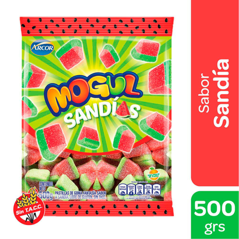 Mogul Gomitas Sandias Acidas x500 grms