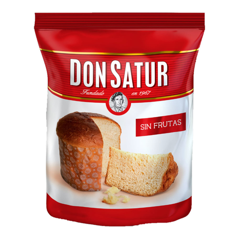 Pan Dulce Don Satur - SIN FRUTAS -