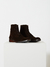 Borcego Boston Gamuza Chocolate - comprar online