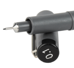 CANETA PIGMENT LINER MICRON 0.1mm PRETO | STAEDTLER na internet