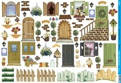 PAPEL DECOUPAGE PORTAS E JANELAS PD-582 | LITOARTE - comprar online