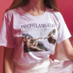 Camiseta Michelangelo ( encomenda )