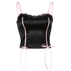 Cropped corset na internet