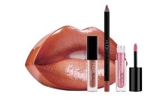 Huda beauty contour & Strobe Lip Set - comprar online
