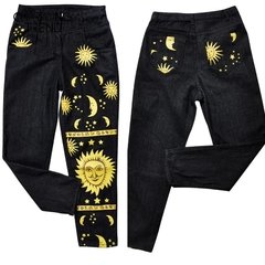 Calça jeans Art Hoe ( encomenda ) - Baby Black Shop