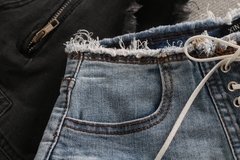 Short Jeans cadarço hot ( encomenda ) na internet