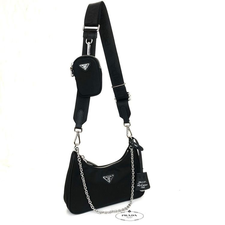 Bolsa Prada Re-Edition - Comprar em Baby Black Shop