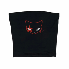 Blusa black cat on internet