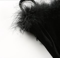 Imagem do Vestido Veludo Furry