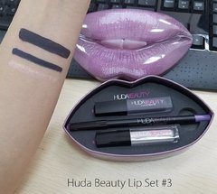 Imagem do Huda beauty contour & Strobe Lip Set