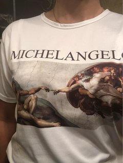Camiseta Michelangelo ( encomenda ) - loja online