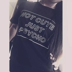 Camiseta Just Psycho ( encomenda ) na internet