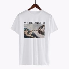 Camiseta Michelangelo ( encomenda ) - Baby Black Shop