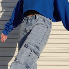 Calça jeans aesthetic na internet