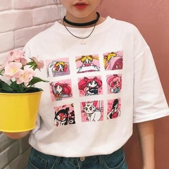 Camiseta Harajuku Sailor moon ( encomenda ) - comprar online