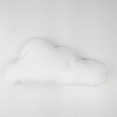 Almohadón nube simple blanca