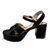 Sandalia Vegan Negro 843 FANNY - comprar online