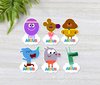 Aplique Duggee para tubete - Pacote com 10 unid.