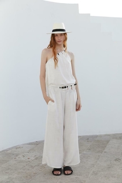 PANTALON GAIA OFF WHITE - comprar online