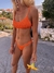 BIKINI ASIA TEXTURADA NARANJA - comprar online