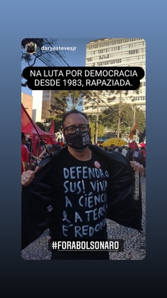 camiseta defenda o sus