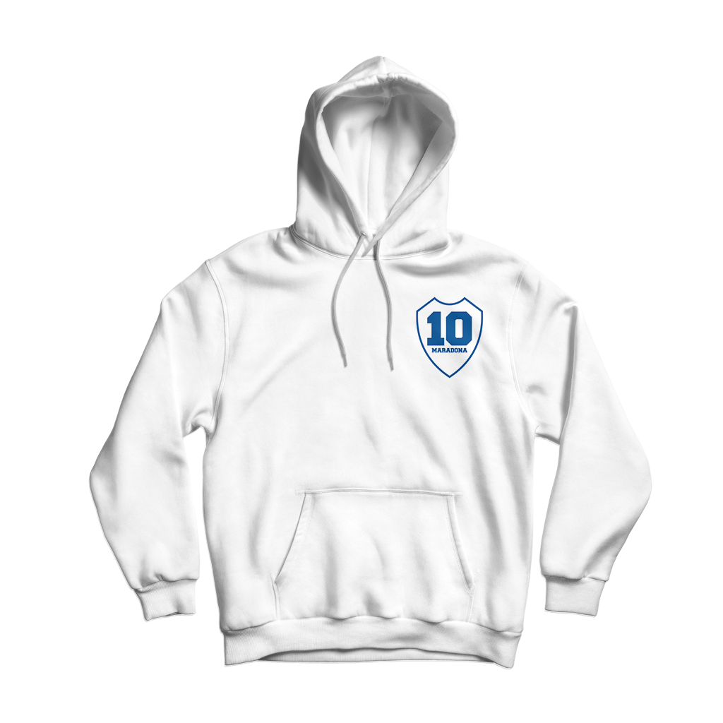 Buzo mitad blanco y negro shop