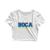 Croptop «Boca Juniors» - comprar online