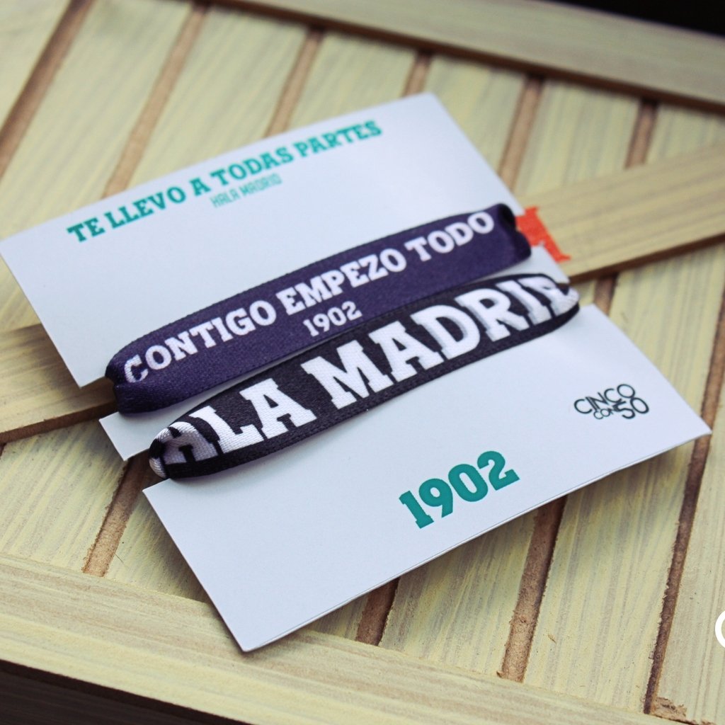 Set de pulseras Real Madrid - Comprar en Cinco con 50