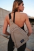 Mochila Crossbody Vintage Vison Claro - tienda online