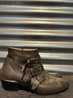 BOTAS MARRONES TACHAS CHLOE - The Vintage Hole