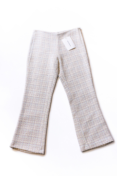 PANTALON CRUDO CON COLORES KNIT ZARA