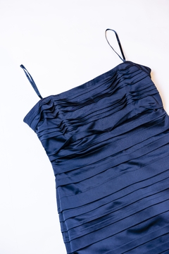 VESTIDO STRAPLESS AZUL BCBG MAXAZRIA - comprar online