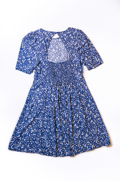 VESTIDO AZUL FLORES OLD NAVY en internet